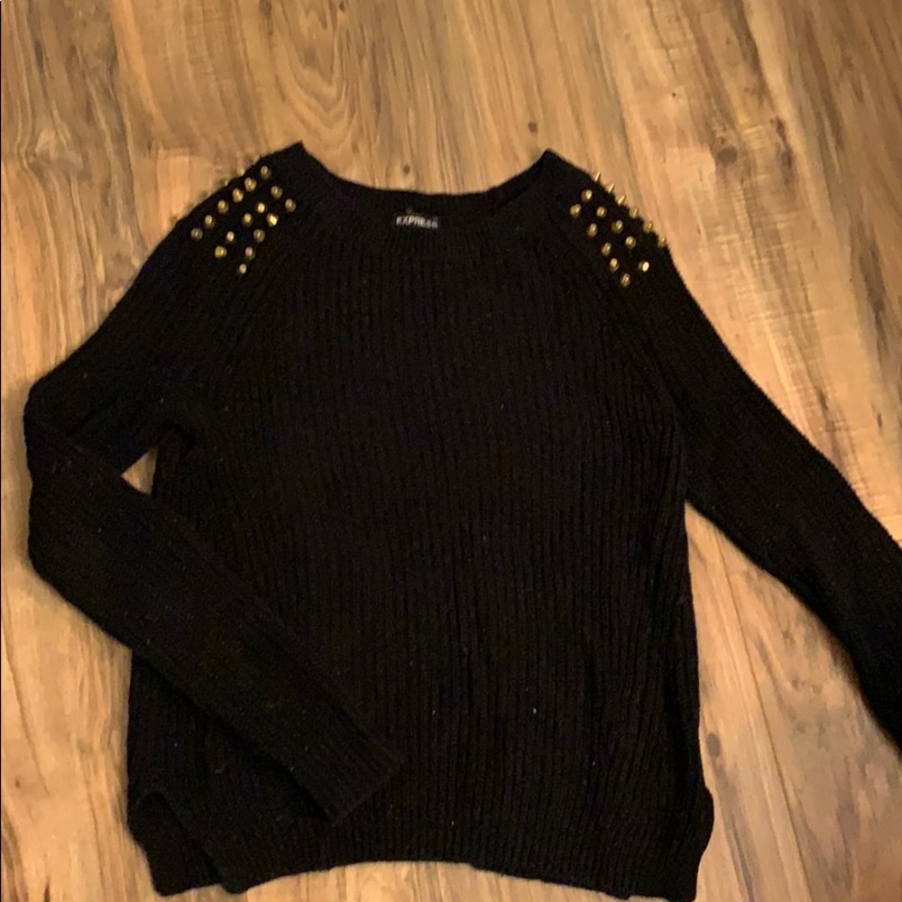 Black sweater